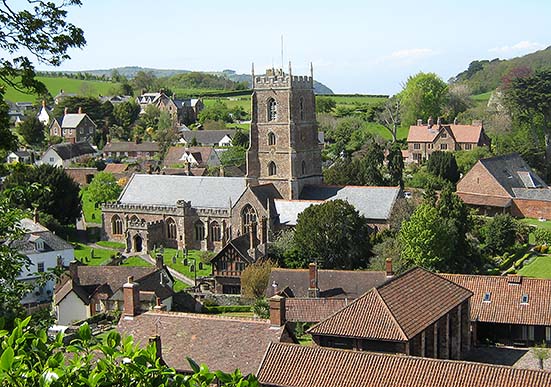 st george priory church dunster
